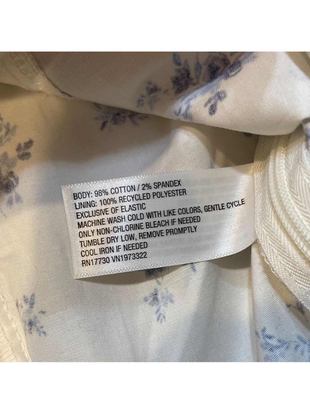 NWT Wild Fable Long Sleeve Cotton Milkmaid Top Size M - Picture 12 of 12